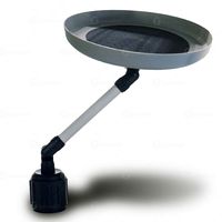 Zone Tech Car Swivel Tray and Storage Bin - Premium Quality 360-Degree Swivel Tray and Storage Bin Fits Most Car Cup Holder