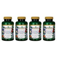 Swanson Children's Chewable Multivitamin 120 Chwbls (4 Pack)