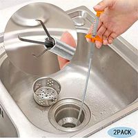 2PACK Drain Snake Hair Drain Clog Remover, Multifunctional Cleaning Claw,Sink Dredge Drain Clog Remover Cleaning Tool for Bathroom Tub, Sink, Toilet, Sewer, Kitchen