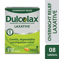 Dulcolax Stimulant Laxative, 8 Tablets