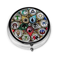 Magic The MTG Gathering Pill Box,Portable Pill Box Gum Pill Box Medicine Tablet Holder Travel Pill Box