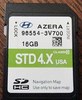3V700 2015 2016 Hyundai AZERA Navigation MAP Sd Card,GPS UPDATE, U.S.A OEM PART # 96554-3V700 STD 4X OEM PART