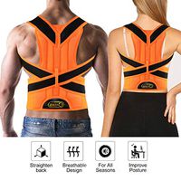 ZSZBACE Back Posture Corrector, Full Back Brace Shoulder Posture Correction for Upper and Lower Back Support, Brace to Improve Slouched, Back Pain, Thoracic Kyphosis (XXL)