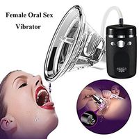 SEXY-ICON Tongue Vibrate Toy for Women, Oral Tongue Simulator 10-Frequency Vibration Wand, Multi Speed Clitorial Sucking Toy for Adult Couples