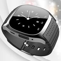 ZKxl8ca Bluetooth Smart Wrist Watch Phone Mate for iOS Android iPhone Samsung HTC - Black