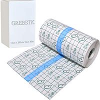 Waterproof Adhesive Bandages Transparent Stretch Tape Retention Dressing Tapes for Tattoo Aftercare/Keep Wound/Fexed Plaster, etc(15cm x 200cm/ 6in x 80in)