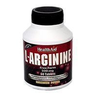 Health Aid L-Arginine 500mg 60 Tablets