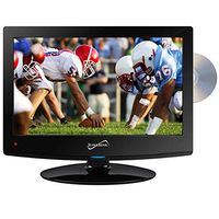 Supersonic SC-1512 LED HDTV 15 Black W/Built-in DVD Player USB & Dual Tuner Consumer Electronics