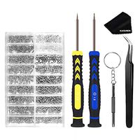 KASUNEN Eyeglass Repair Kit with 2 Pcs Precision Screwdrivers and Stainless Steel Screws for Glasses, Eyeglasses, Sunglasses Repair …