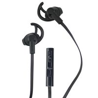 Super Bass 3.5mm Stereo Earbuds/Headphone for BlackBerry KEYone, Motion, DTEK70, Mercury, DTEK60, Priv, Q10, Z10, Passport, Z30, Bold 9900, Classic (Black) - w/Mic & Volume Control + MND Stylus