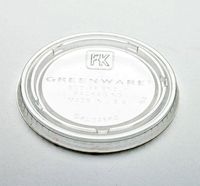 4 Oz. Biodegradable PLA Corn Plastic Portion Cup Lids Made in USA (Case of 2000)