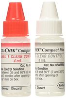 Accu-chek Compact Plus Clear Control Solution Level 1 and Level 2