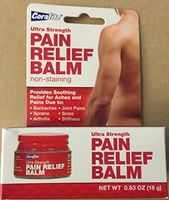 [2 pack] Coralite Ultra Strength Pain Relief Balm - Non-Staining by Coralite