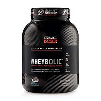 GNC AMP Wheybolic Whey Protein Powder - Cookies and Cream, 25 Servings, Contains 40 Protein, 15g BCAA, and 10g Leucine Per Serving