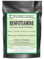 Benfotiamine - BioActive Form of Thiamine - Vitamin B-1 Powder, 2 oz (57 g)