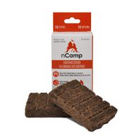 nCamp Fire Starter Sticks, Lighting Logs For Camping Campfire Tailgating Outdoor Cooking Fireplace Emergency Wood Stove, Weatherproof (12 Pack)