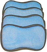 JINS-Hung Microfiber Kitchen Scrubber Multi - use Scrubbing Sponge Enhanced Cleaning Effect, Pack of 4