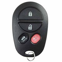 Keyless Entry Remote Fob Clicker for 2005 Toyota Camry Solara With Do-It-Yourself Programming