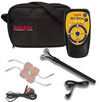 Med Sport Device Kit with Y-Electrode 4 Mode Handheld Microcurrent TENS with Carrying Case