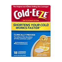 Cold-eeze Honey Lemon Lozenges Bonus Box, Blue, 24 Count
