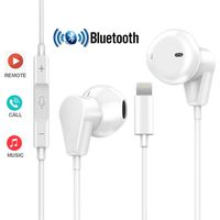 Coyaho Bluetooth Headphones Compatible with iPhone 7 8 X, Stereo Earphones with Microphone Volume Control