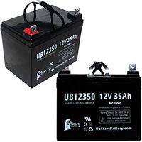 2 Pack Replacement for Active Care Amigo Mobility RD Battery - Replacement UB12350 Universal Sealed Lead Acid Battery (12V, 35Ah, 35000mAh, L1 Terminal, AGM, SLA)