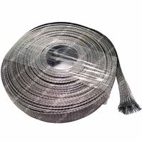 Electriduct 1.25" Stainless Steel Braided Sleeving (304SS) - Length: 100 Feet