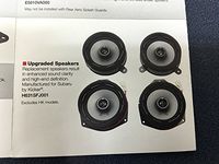 2012-2017 OEM Upgreade Speaker Kit by Kicker Subaru Wrx STi Crosstrek Impreza H631SFJ001
