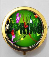 BlackKey Spring Season 3-Compartment Decorative Pocket Gift Box Case Organizer for Pill, Color 2 -758