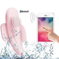 12 Vibration Modes Phone Control C Spot Massage Wand Stick,Intelligent Wireless Fast Rechargeable Vi-Bra-dor