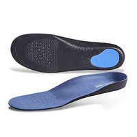 Orthotic Arch Support Inserts for Flat Feet Plantar Fasciits Insoles for Men & Women Work Boot Rigid Pads for Pronation Foot Knee Pain Treatment ( W ( 5-6.5 ) I M ( 3.5-5 ))