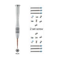 GODSHARK 2 Sets Replacement Screws with Screwdriver for MacBook Pro 13" 15" 17" A1278 A1286 A1297 2009-2012, Unibody Bottom Case Cover Phillips Repair Tool Kit Notebook Laptop PC Computer Screw