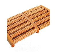 6 Raw Wooden Wood Roller Foot Massager Stress Relief HealthTherapy Relax Massage