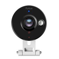 Funlux® Mini WiFi 720P HD - Wireless IP Surveillance Camera - Two Way Audio Home Security Camera - 115 Degree Wide Viewing Angle - Plug & Play
