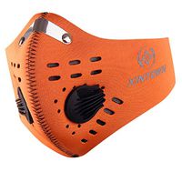 Nopeak Men Face Cover Bicycle Helmet Dustproof Activated Carbon Mouth Cover with Filter Cotton Sheet