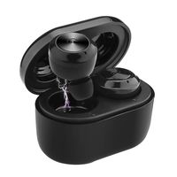 BIYATE Mini Twins Bluetooth Earbud,V5.0 Stereo Wireless Bluetooth Headphones with Built-in Mic,Invisible Noise Cancelling in-Ear Earphone Car Headset Fit for iPhone Samsung and Android Phones