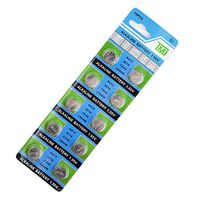 YCDC 10pcs 1.55V LR44 A76 AG13 SR1154 Alkaline Cell Coin Battery for Watch Calculator