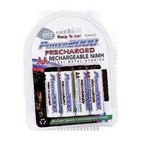 Power2000 PC4AA23 4 "AA" Ni-MH Precharged Batteries