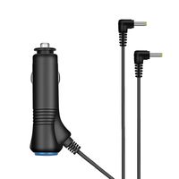 DDAUTO Car Cigarette Charger for Headrest DVD Player DDA10D Power Cable with Dual Plug Pin (12V DC 250cm 4.0mm)