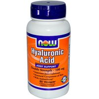 Hyaluronic Acid, Double Strength, 100 mg, 60 Vcaps