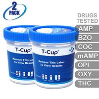 MiCare [2pk] - 7-Panel Multi Drug Test Cup (AMP/BZO/COC/mAMP/OPI/OXY/THC) #MI-TDOA-274