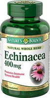 Nature's Bounty Natural Whole Herb Echinacea 400mg, 100 Capsules  (Pack of 2)