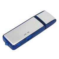 Sizet U-Disk Digital Mini Sound Recorder 16GB Professional Audio Recording Pen Voice Recorder USB Voice Recorder 2 Colors (Blue, 16 GB)