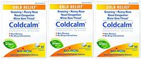 Boiron Coldcalm, 60 Tablets, Homeopathic Medicine for Cold Relief - Pack of 3