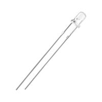 uxcell 50pcs 3mm 940nm Infrared Emitter Diode DC 1.2V LED IR Emitter Light Emitting Diodes Clear Round Head for Arduino