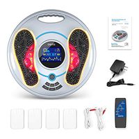 Medic Foot Wellness Machine (FDA) - EMS & TENS Feet and Legs Massager for Circulation & Neuropathy- Nerve Muscle Stimulator with Infrared Remote to Reduce Swelling Foot, Cramps and Body Pain Relief