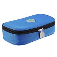 ZVLPE Waterproof Thermal Insulation Package, Insulin Cooling Bag, Portable Insulin Freezer Bag, Outdoor Travel Cooler Bag, Portable Refrigerated Bag, Blue