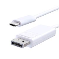 USB C to Displayport Cable(Applies only to DP Ports),USB Type C to DisplayPort Cable (4K@60Hz)- Thunderbolt 3 Port Compatible for MacBook Pro 2018 MacBook Pro/MacBook, Surface Book 2 and More[3ft/1m]
