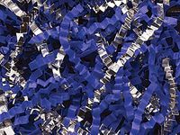 Royal & Silver Crinkle Cut Paper 10 lb Box ~ Spring-fillÂ Shred - WRAPS-ZF10ROS