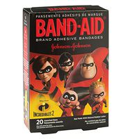 Bandaid DisneyPixar Incredibles2CASE-First Aid Kid Supplies-480 per Pack